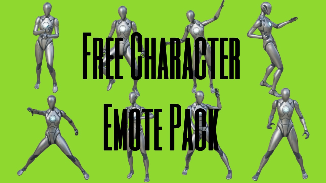 Media 1 for listing FREE Character Emote Pack