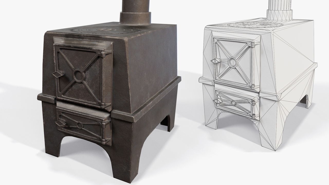 Media 1 for listing Cast Iron Stove