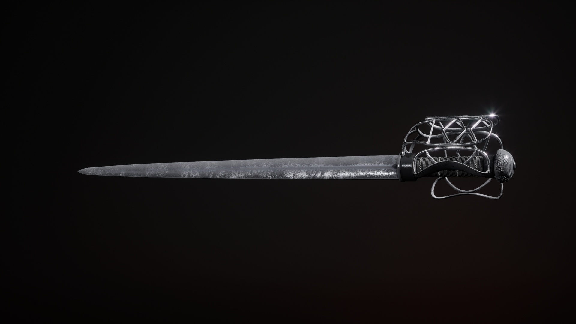 Media 1 for listing Basket hilted sword