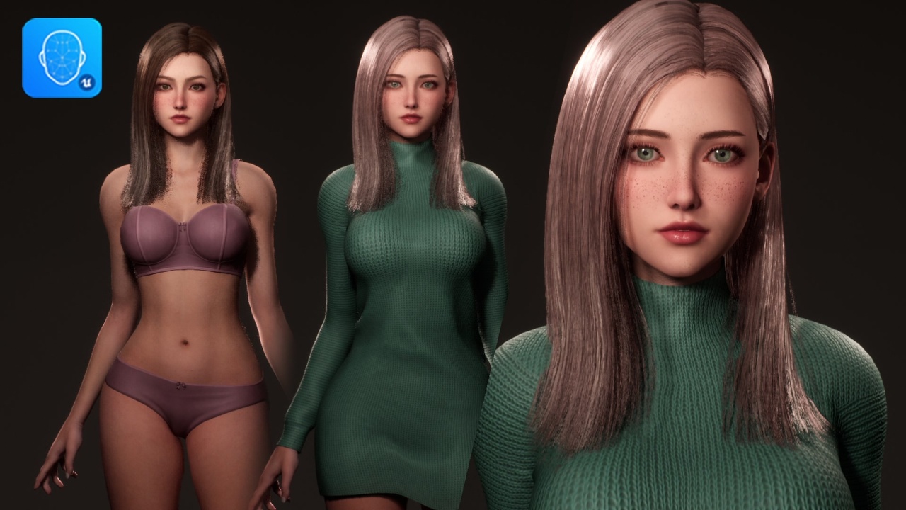 File multimediali per l'articolo F3 Modern Girl Riley: 1