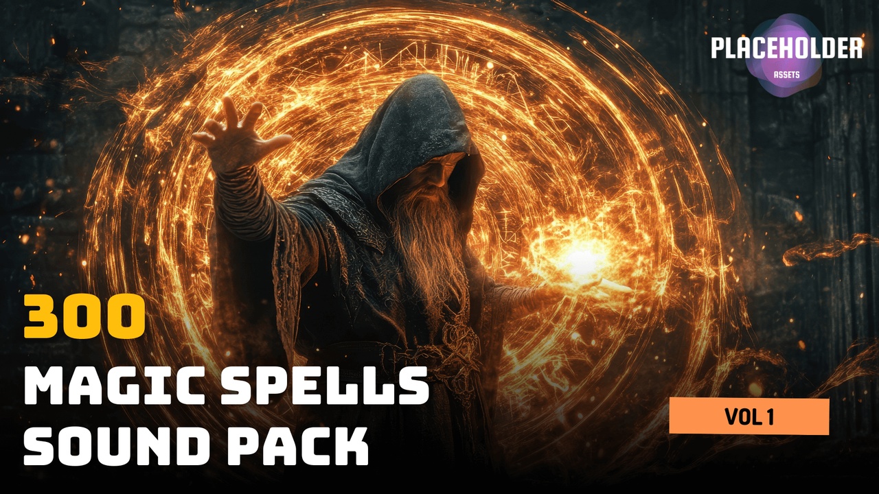 Media 1 for listing Magic Spell Sound Effects Pack Vol 1