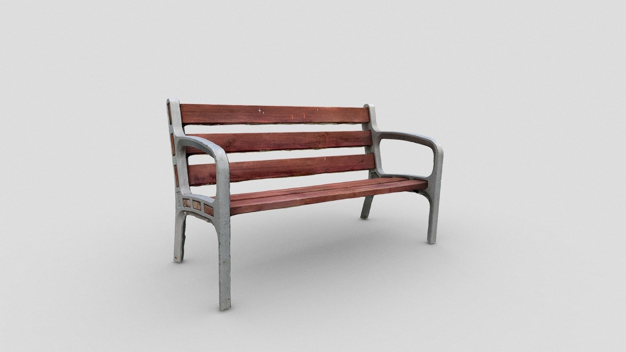 Media 1 for listing Street Wooden Bench
