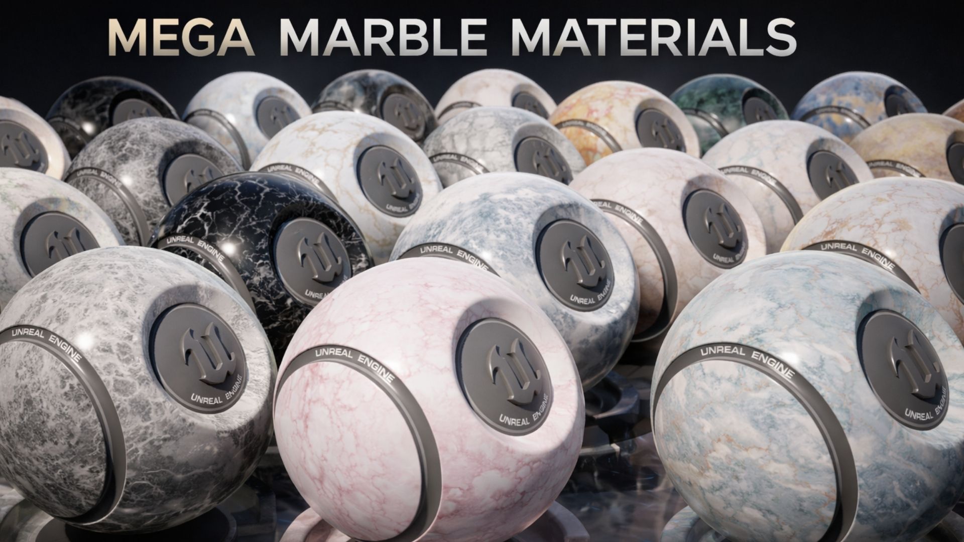 Mega Marble Material 4K | Fab