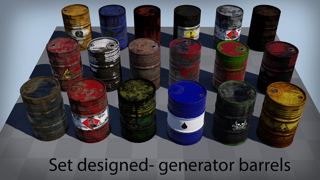 Media 1 for listing Barrel Generator