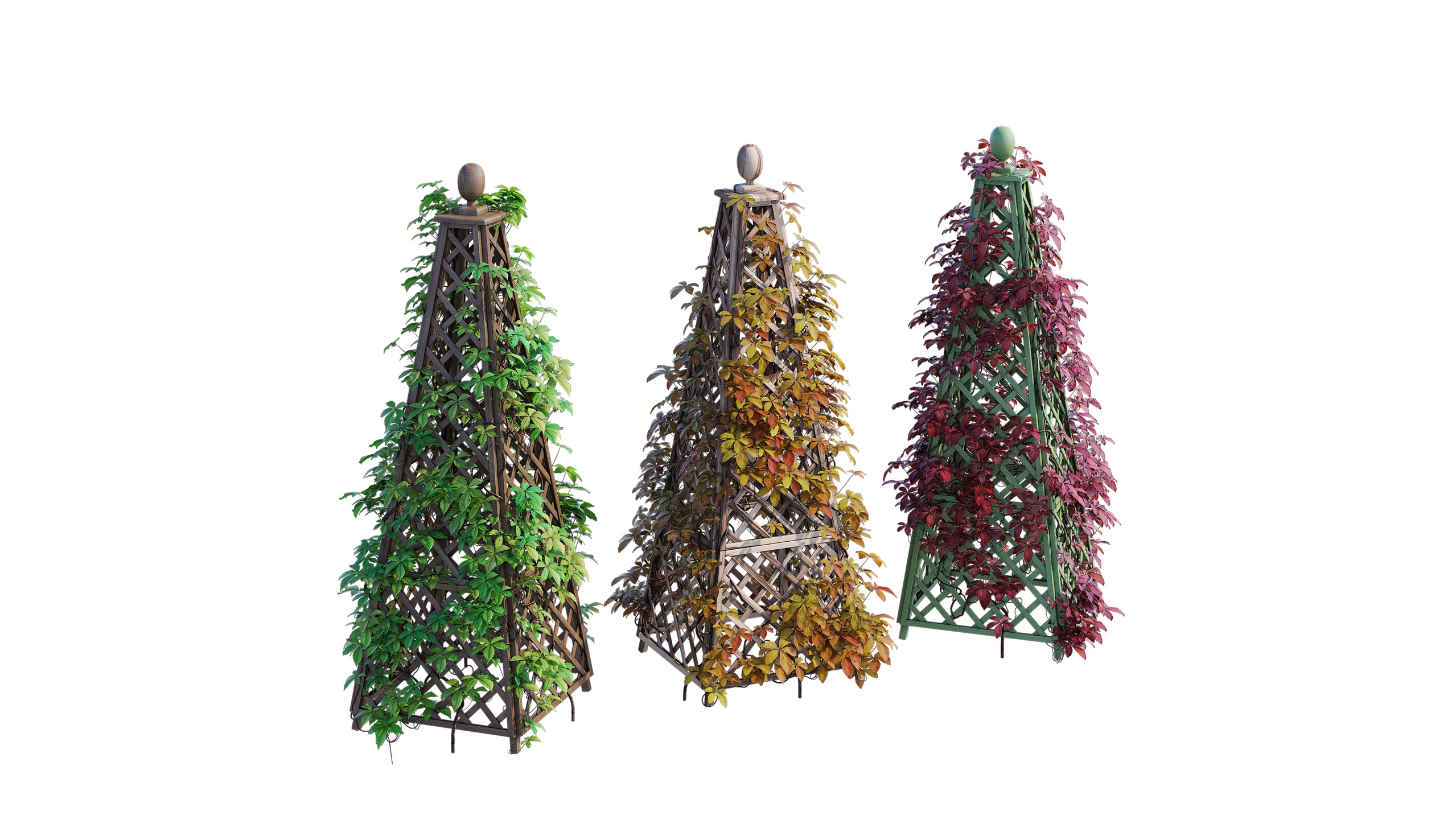 Media 1 for listing Wood obelisk