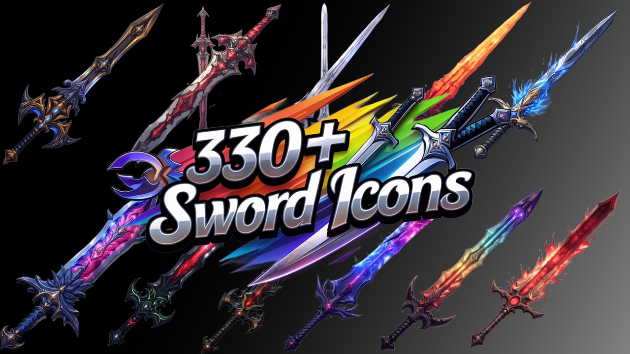 商品 330 + Sword RPG Icons 的媒体 1