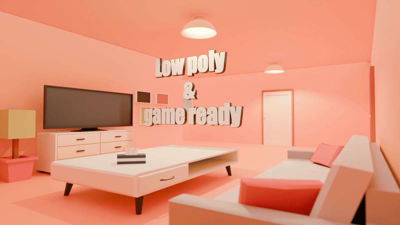 Medium 1 für Eintrag Low poly appartement