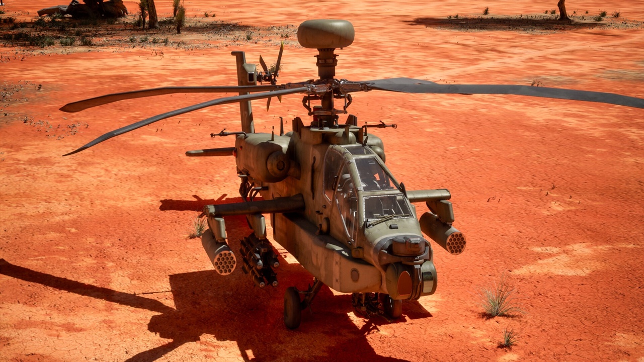 Media 1 for listing AH64 Attack Helicopter