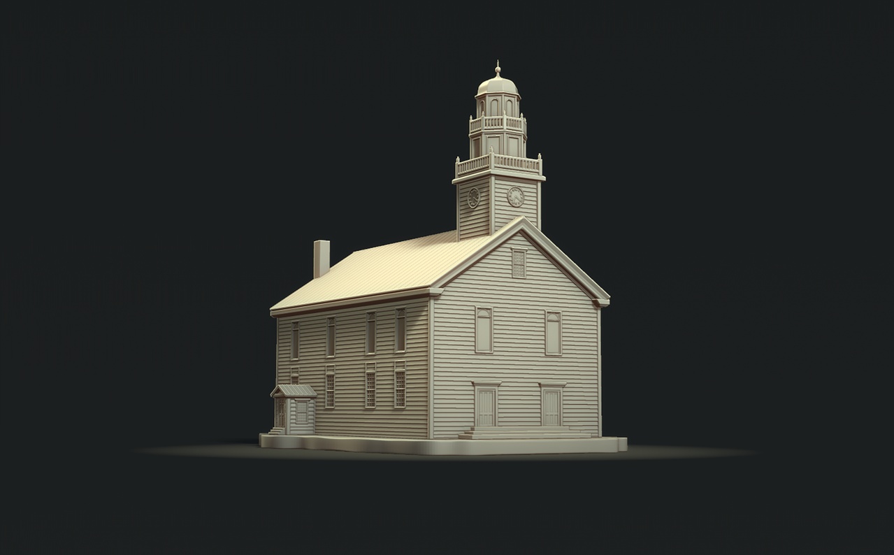 Media 1 for listing Classic Wooden Church #RoZ