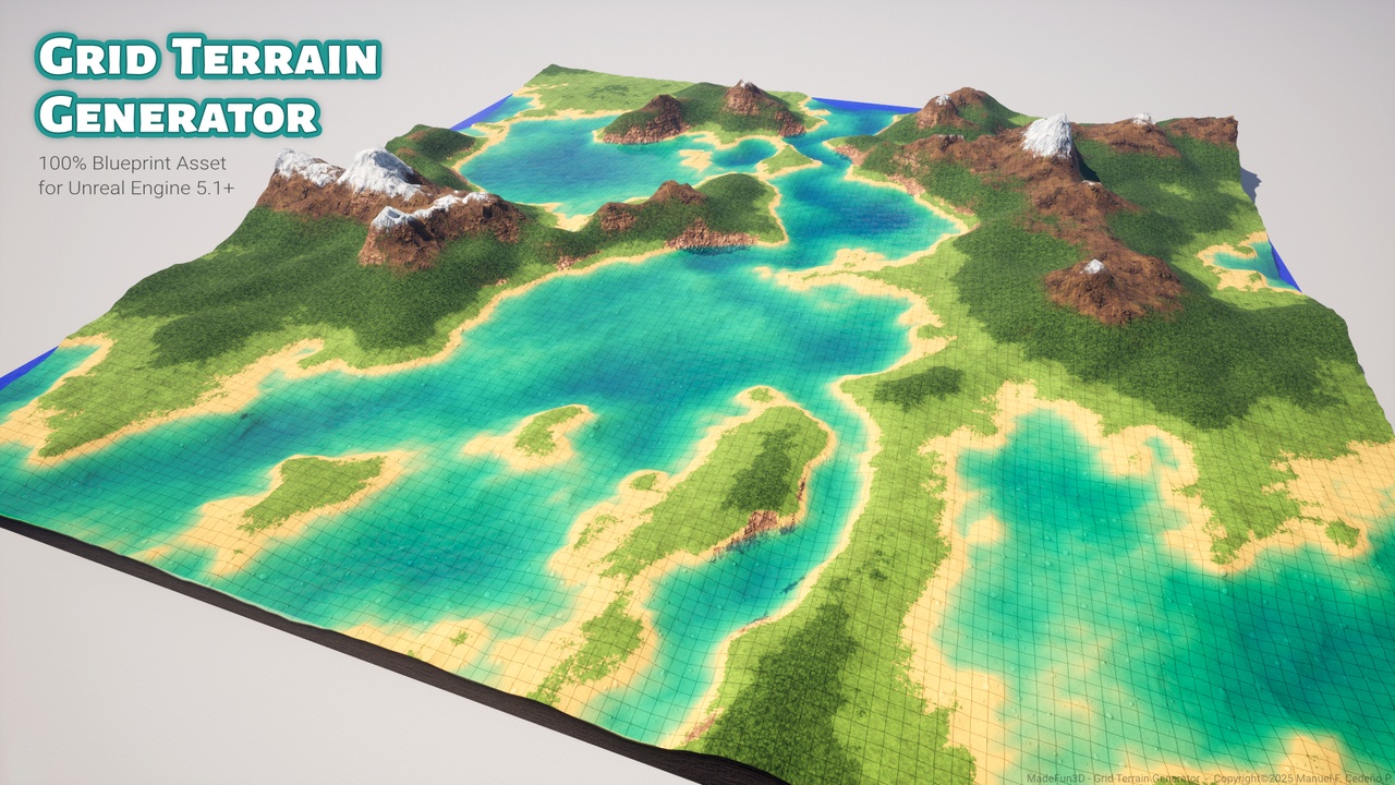 Media 1 for listing Grid Terrain Generator