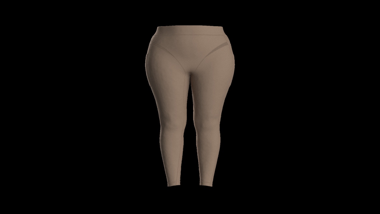 Media 1 for listing 3D Plus Size Leggings