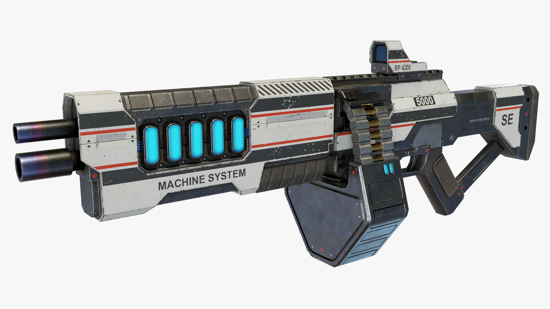 Sci Fi Machinegun | Fab