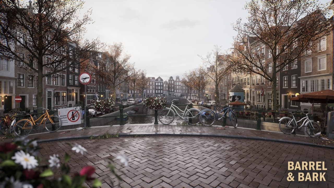 Media 1 for listing Modular Amsterdam City Street with Canal