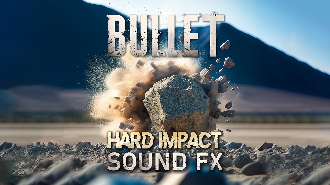 File multimediali per l'articolo Bullet Sound FX - Hard Impact Bundle: 1