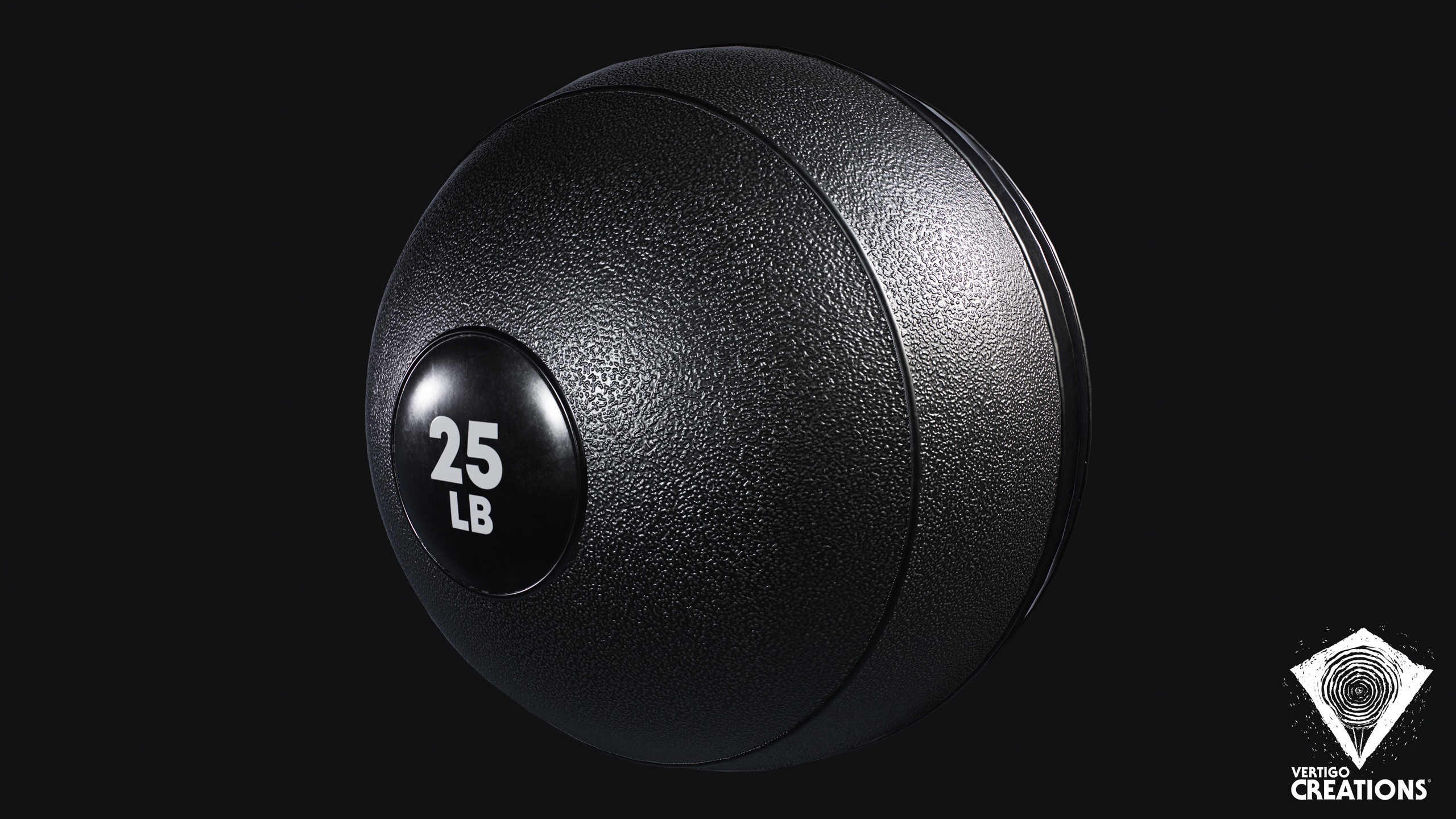 Media 1 for listing Barbell Slamball 25 LB – Game Gym Prop