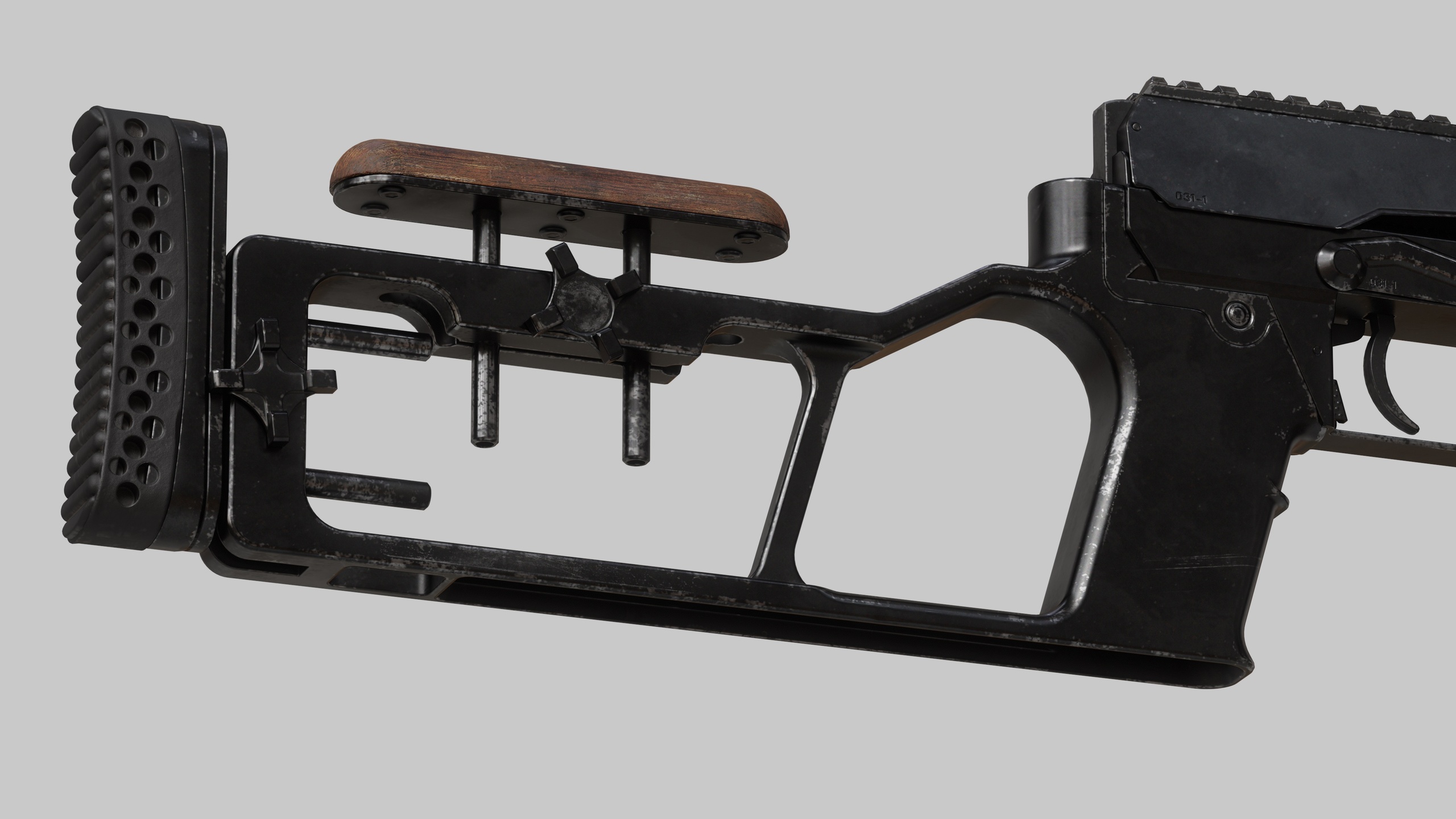 Media 1 for listing High-Poly VSS Vintorez Special Sniper Rifle - PBR Realistic Model
