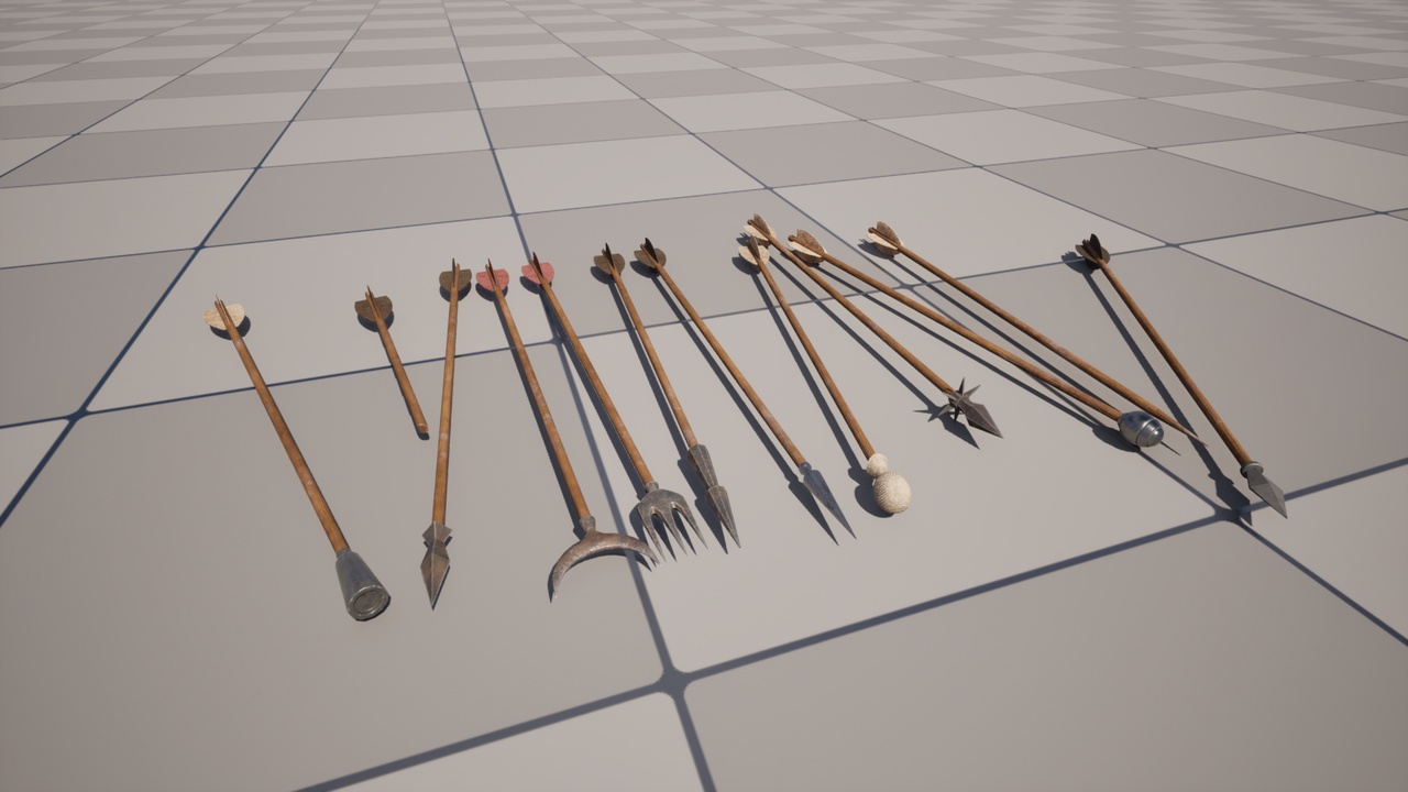 Media 1 for listing Medieval Arrows