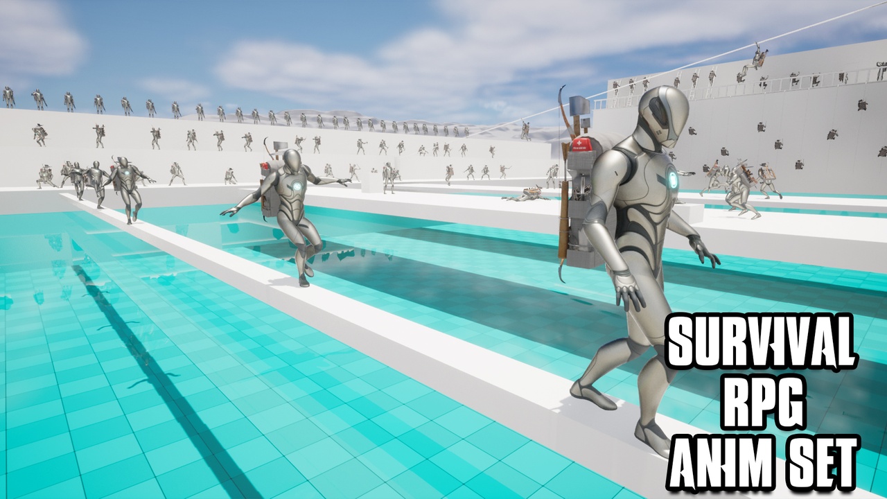 Media 1 for listing Survival RPG Anim Set