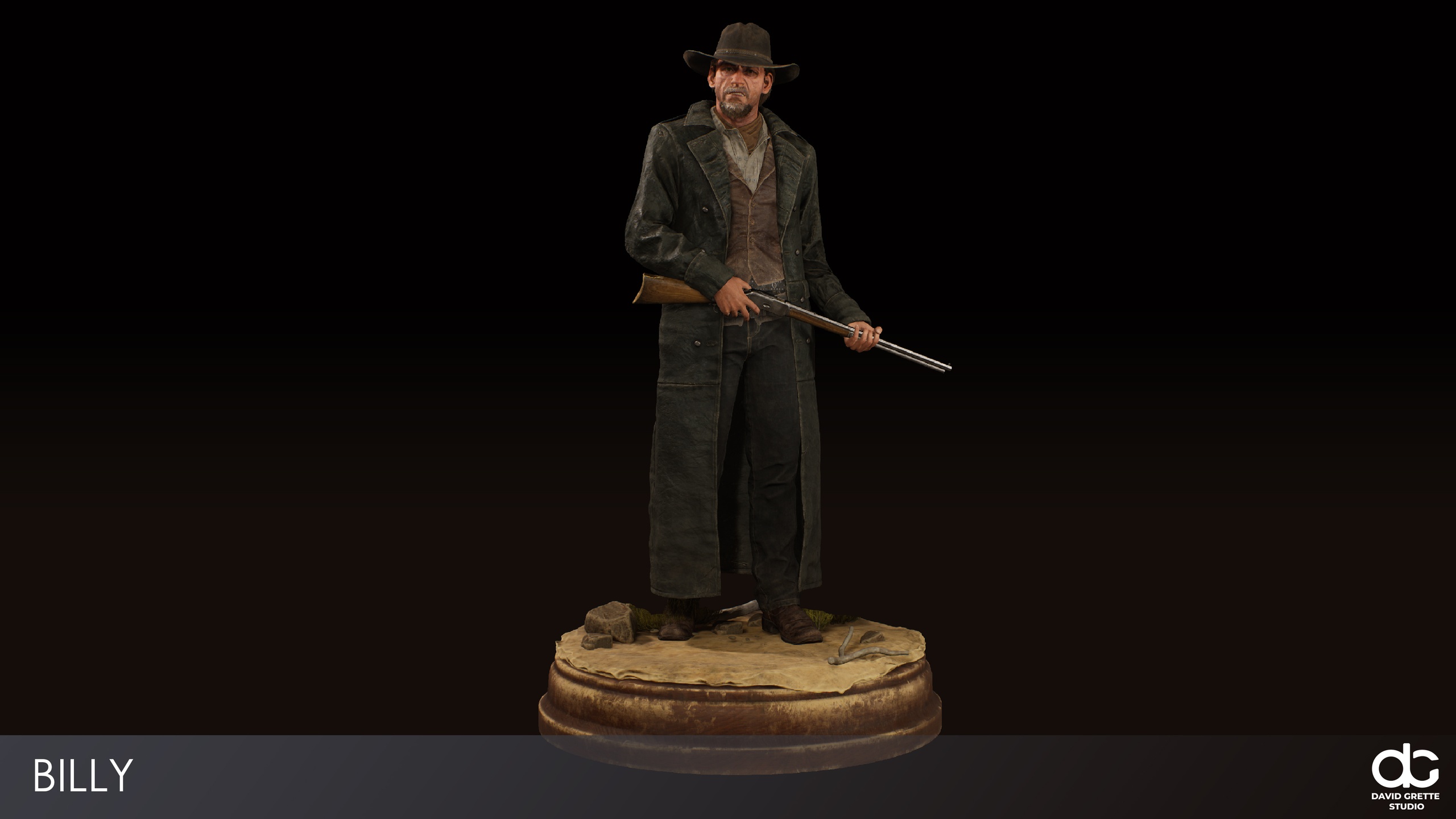Media 1 for listing Western Character Billy - Adventure Survival Shooter Action Cowboy Wild West Man