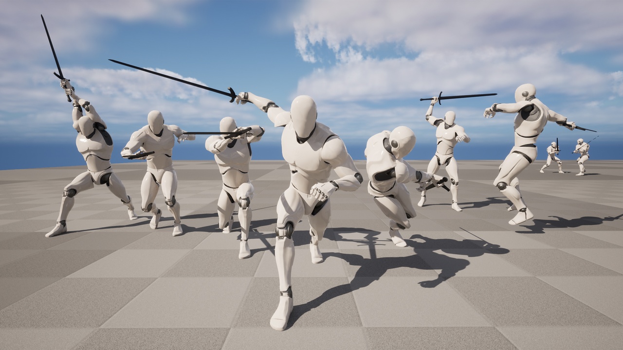 Media 1 for listing Handsome Sword Combat Animations V2