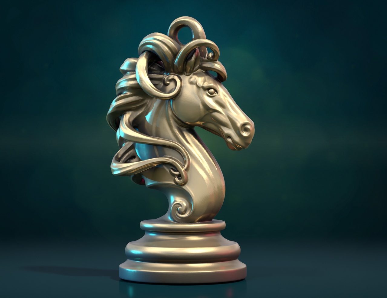 Medium 1 für Eintrag Chess knight horse bust
