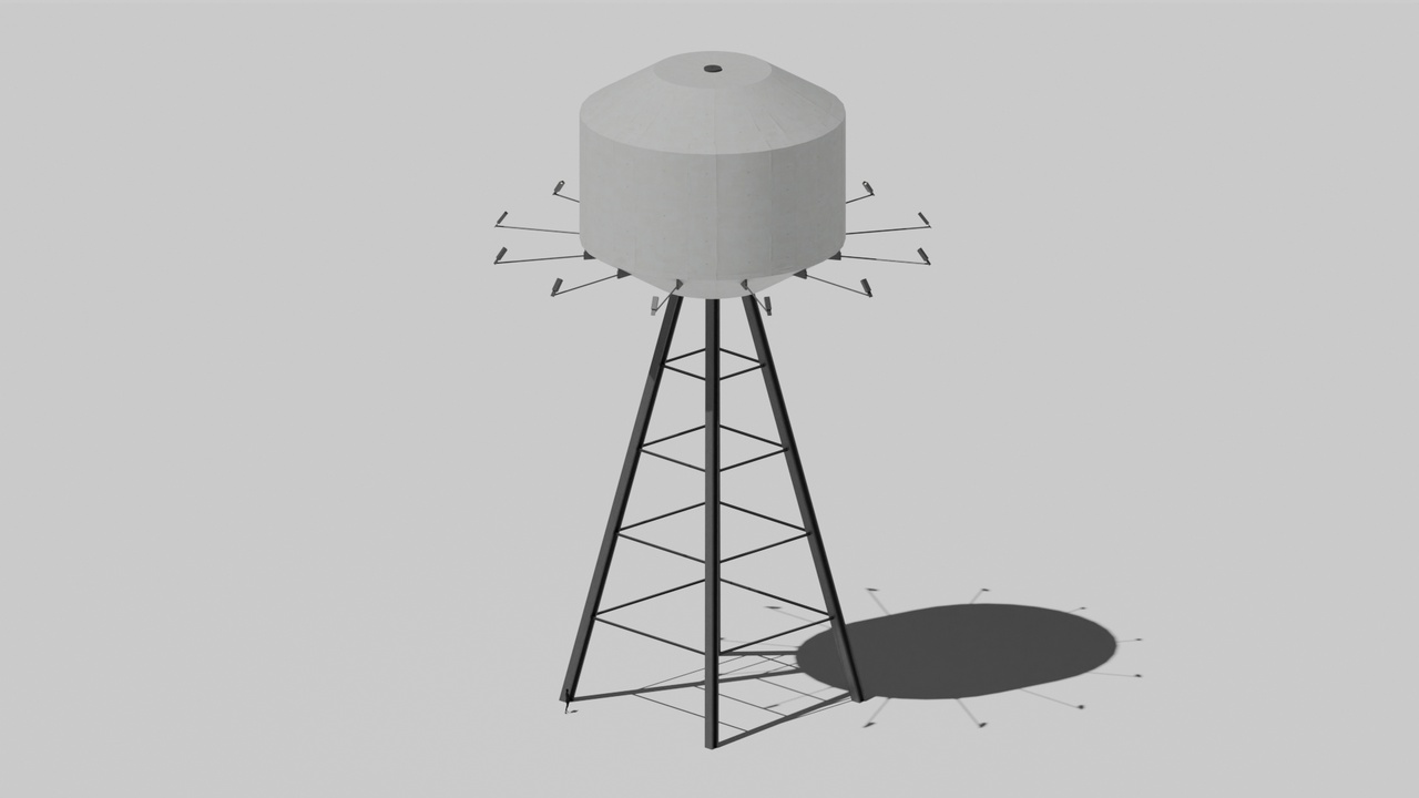Media 1 for listing Industrial Water Tower 07