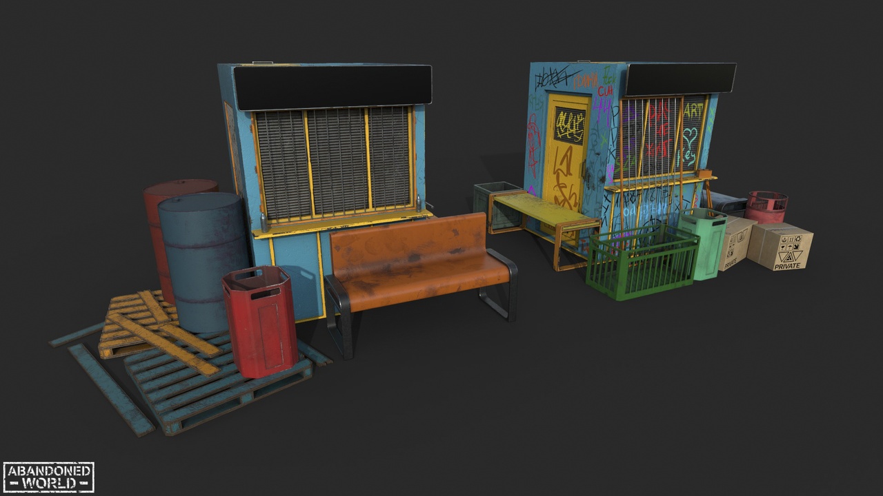 Media 1 for listing Street Props Object Set