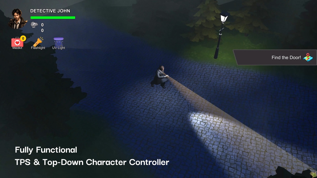 Media 1 for listing Top Down Horror Survival Complete Template (PC + Mobile)