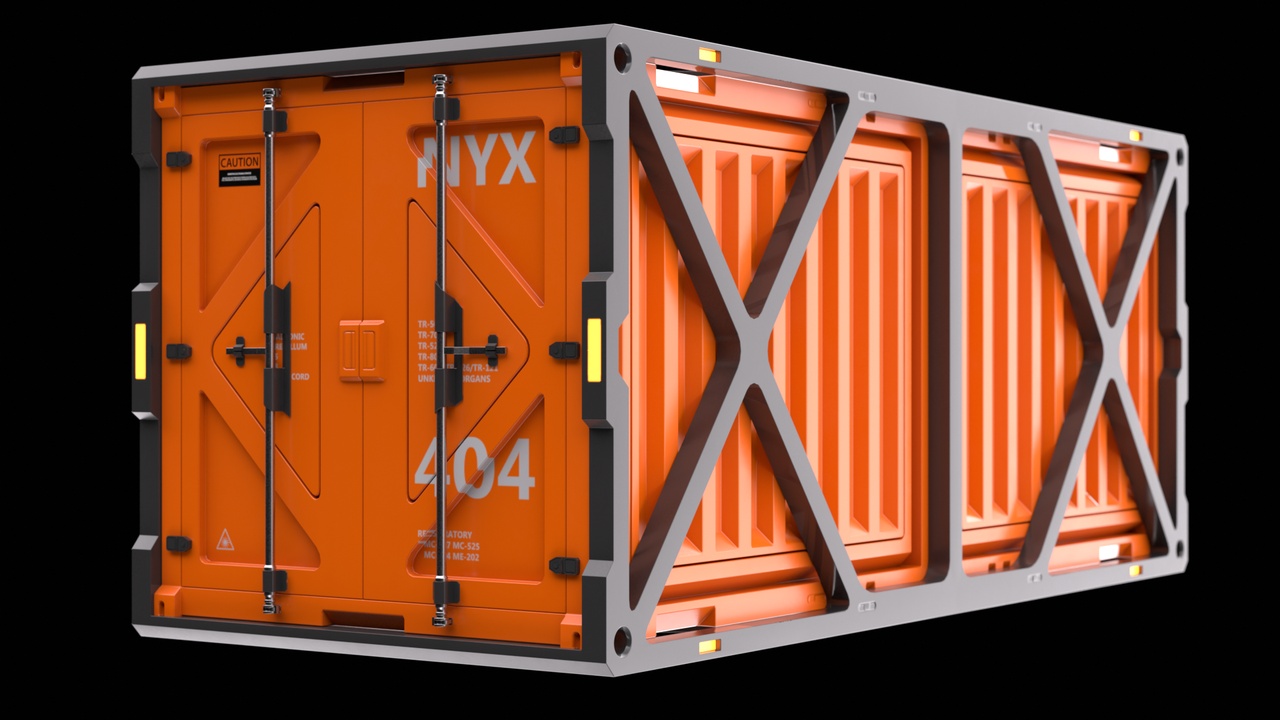 Media 1 for listing Modern Sci Fi Container