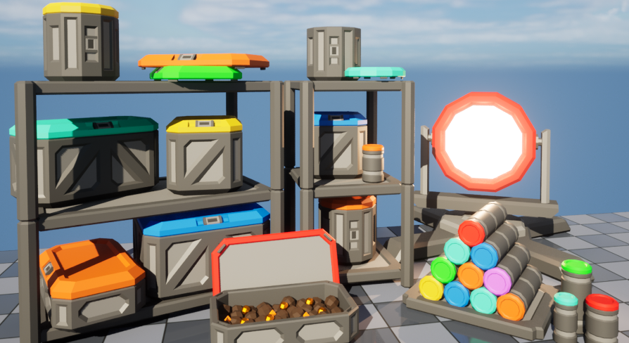 Lootable Crate Blueprints | Fab