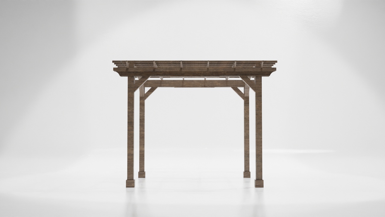 Media 1 for listing Traditional Timber Pergola for Outdoor Gardens