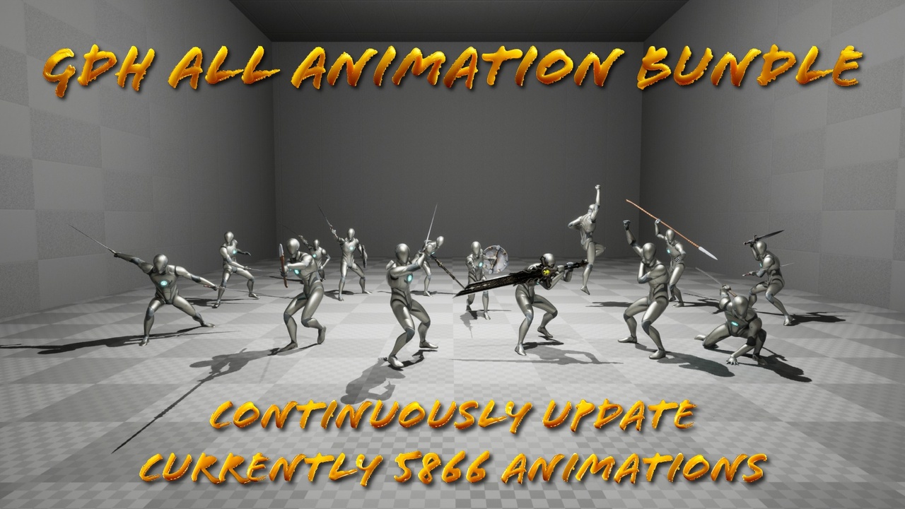 Media 1 for listing GDH All Animation Bundle