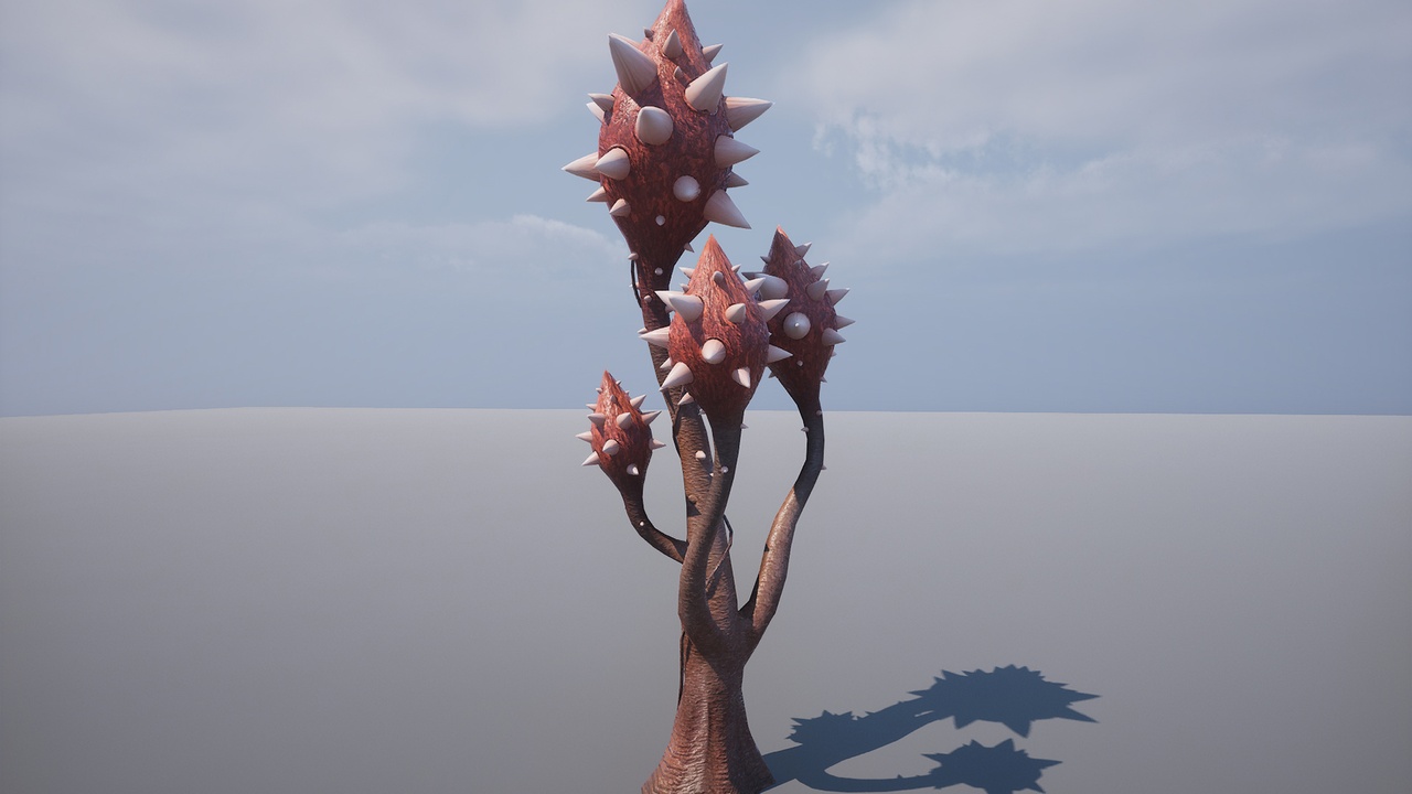 Media 1 for listing Alien Plant Pbr Model 1