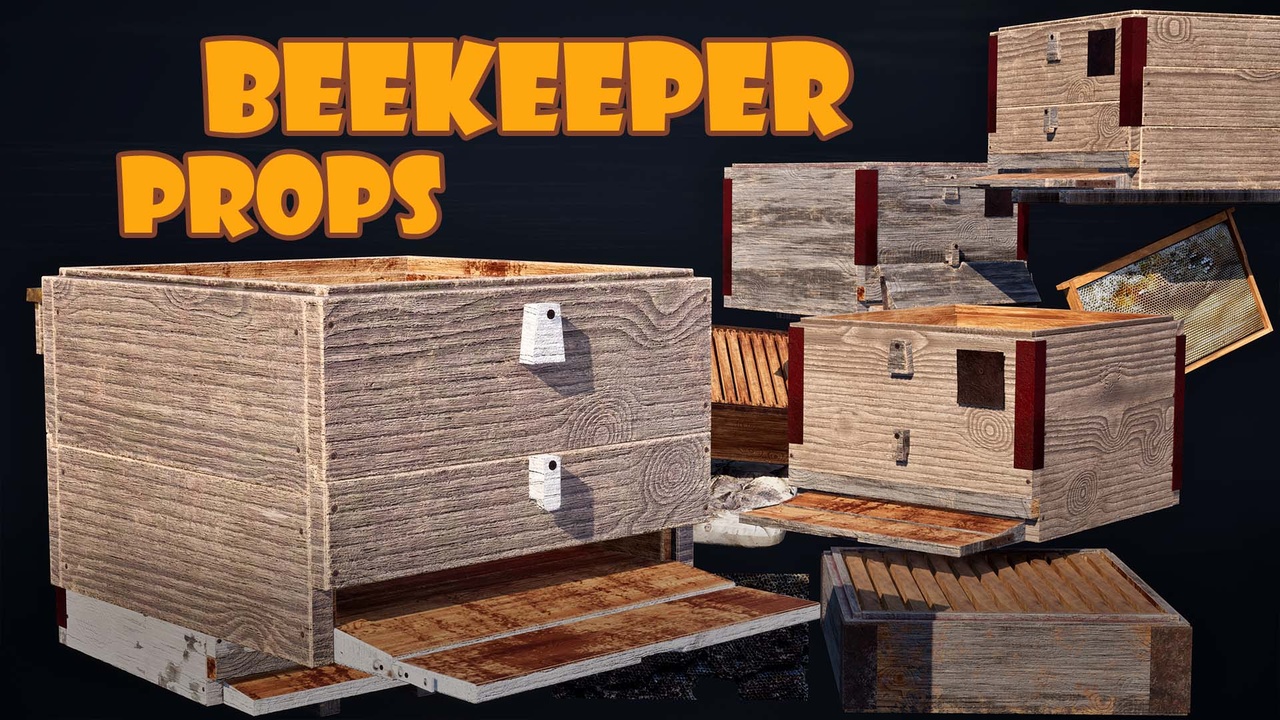 Media 1 for listing Beekeeper Props Part 2