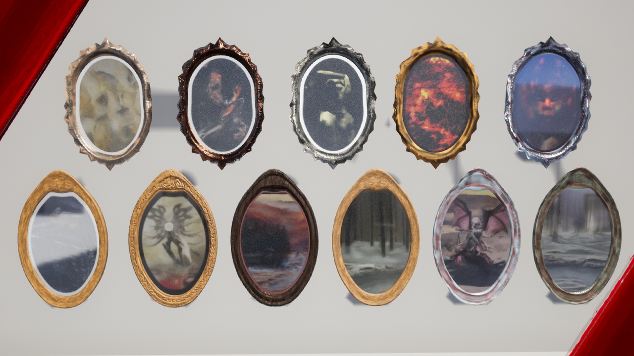 Media 1 for listing Paintings - Horror Kit vol3