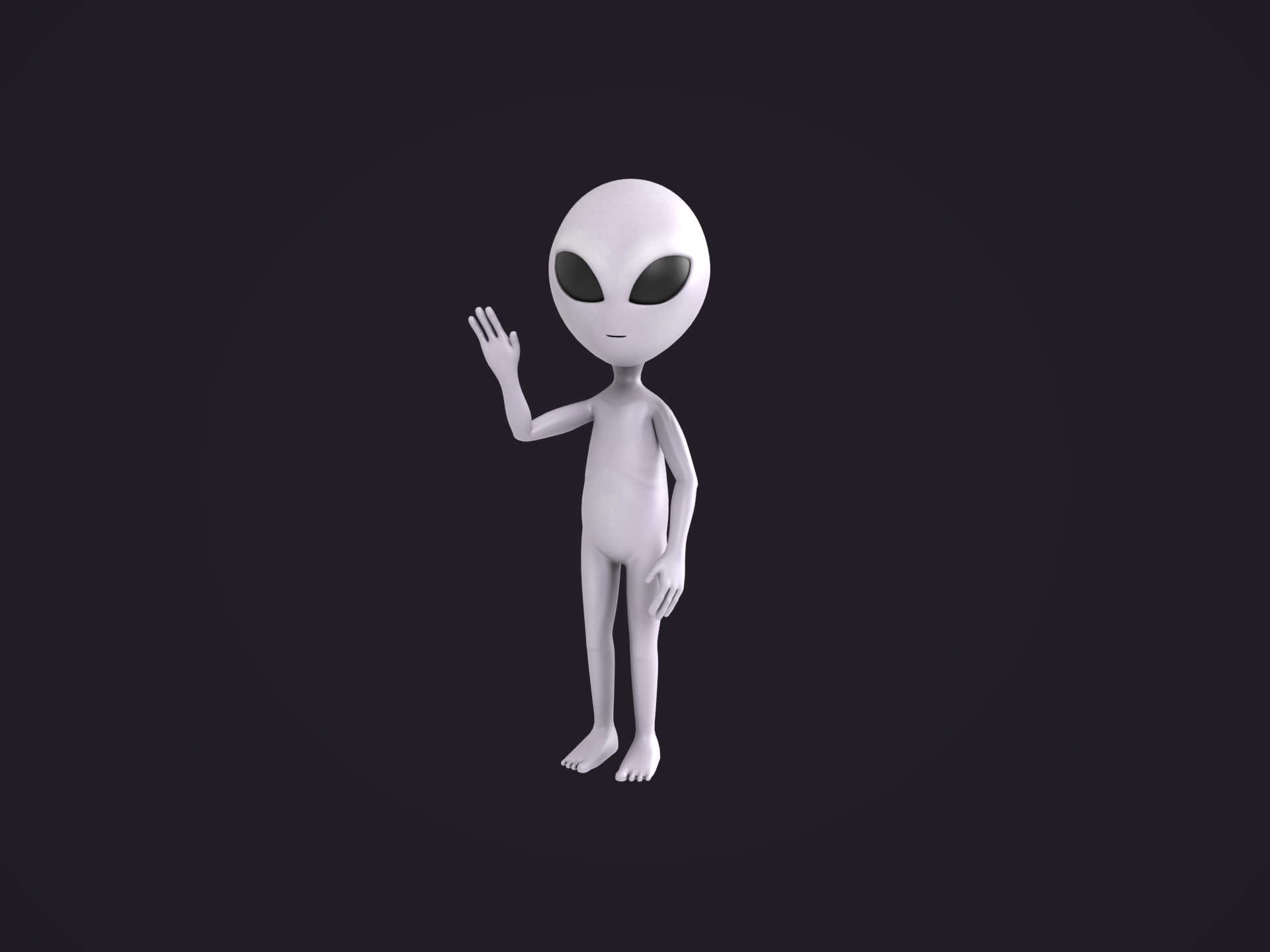 Rigged Alien Character | Fab