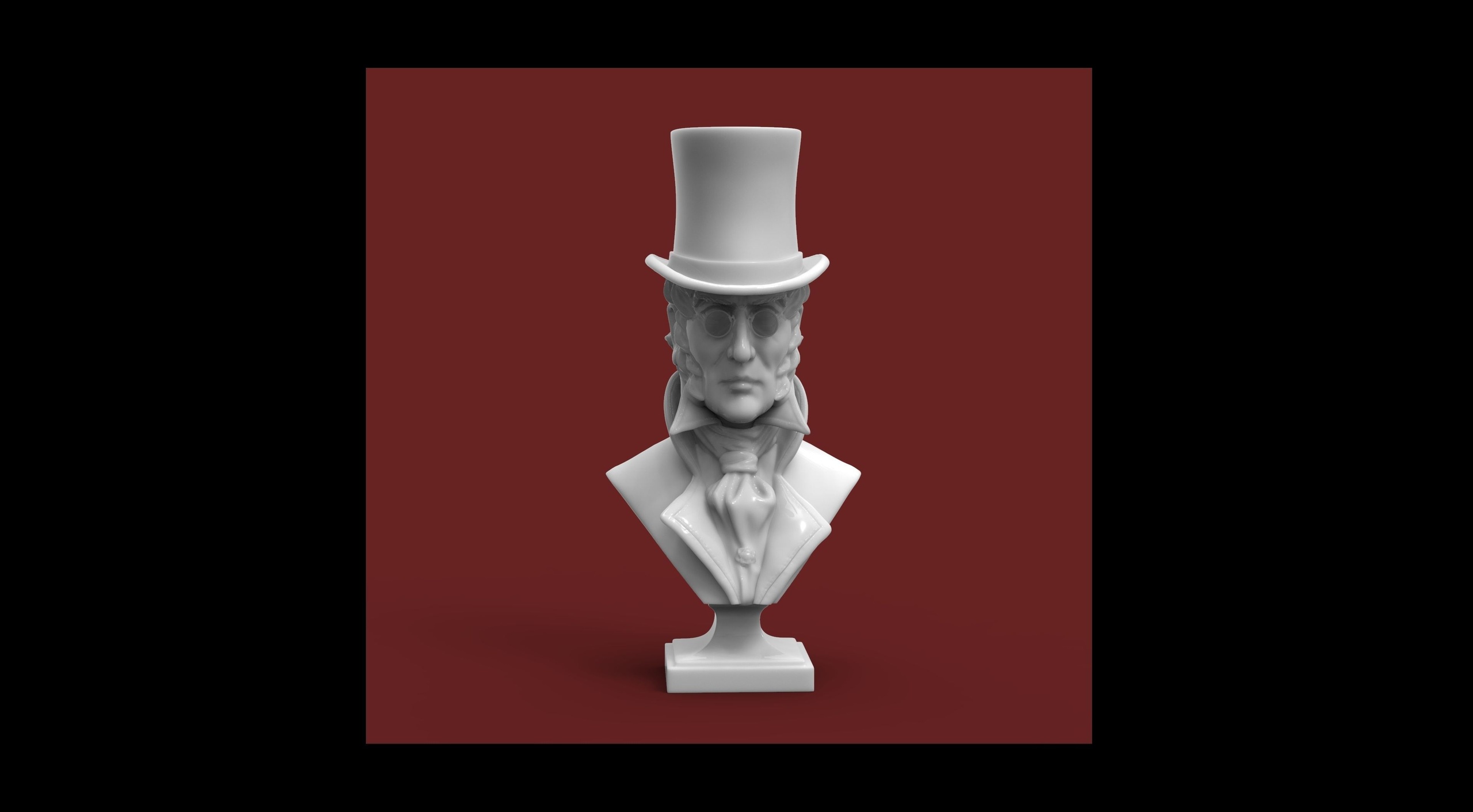 Media 1 for listing Bust of a gentleman Free 3D model