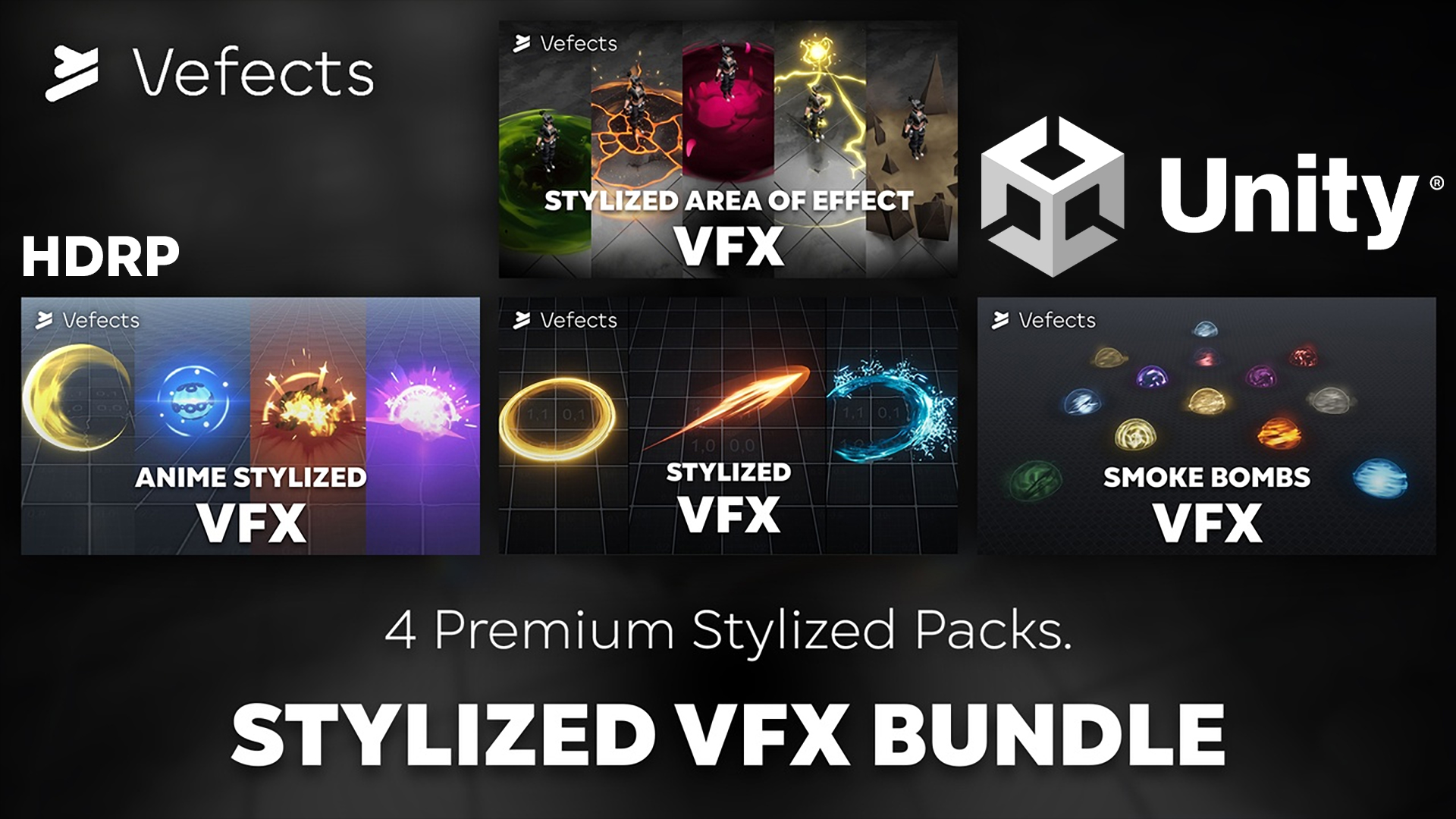 Unity HDRP Stylized VFX Bundle | Fab
