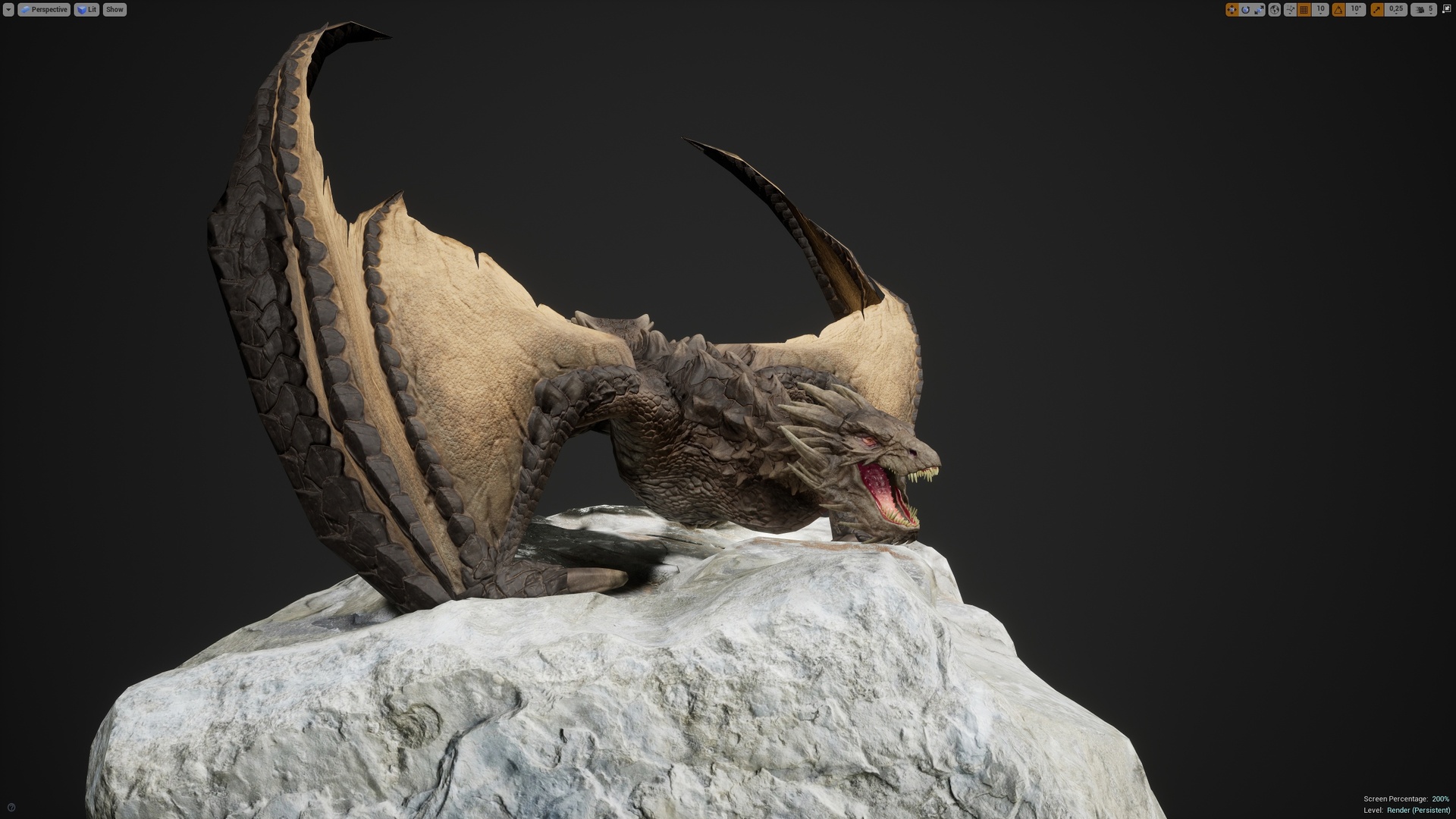 Media 1 for listing Wyvern mountain