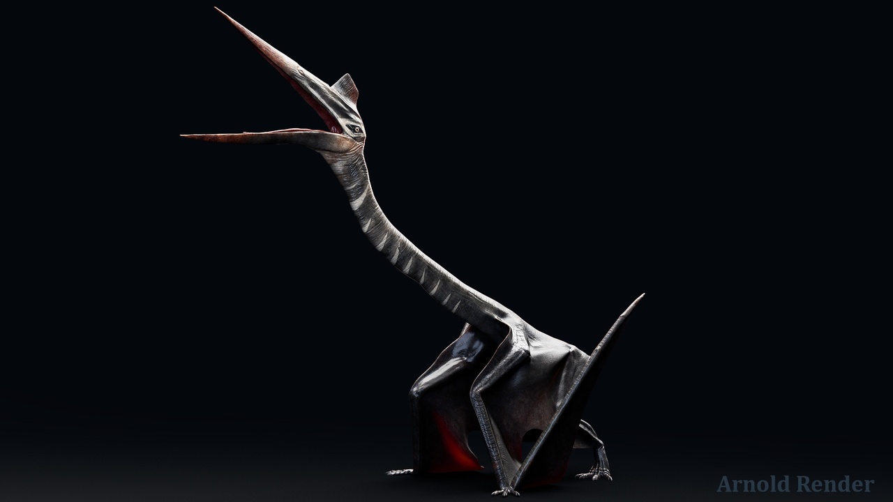 Media 1 for listing Dinosaur Quetzalcoatlus - 142 Animations