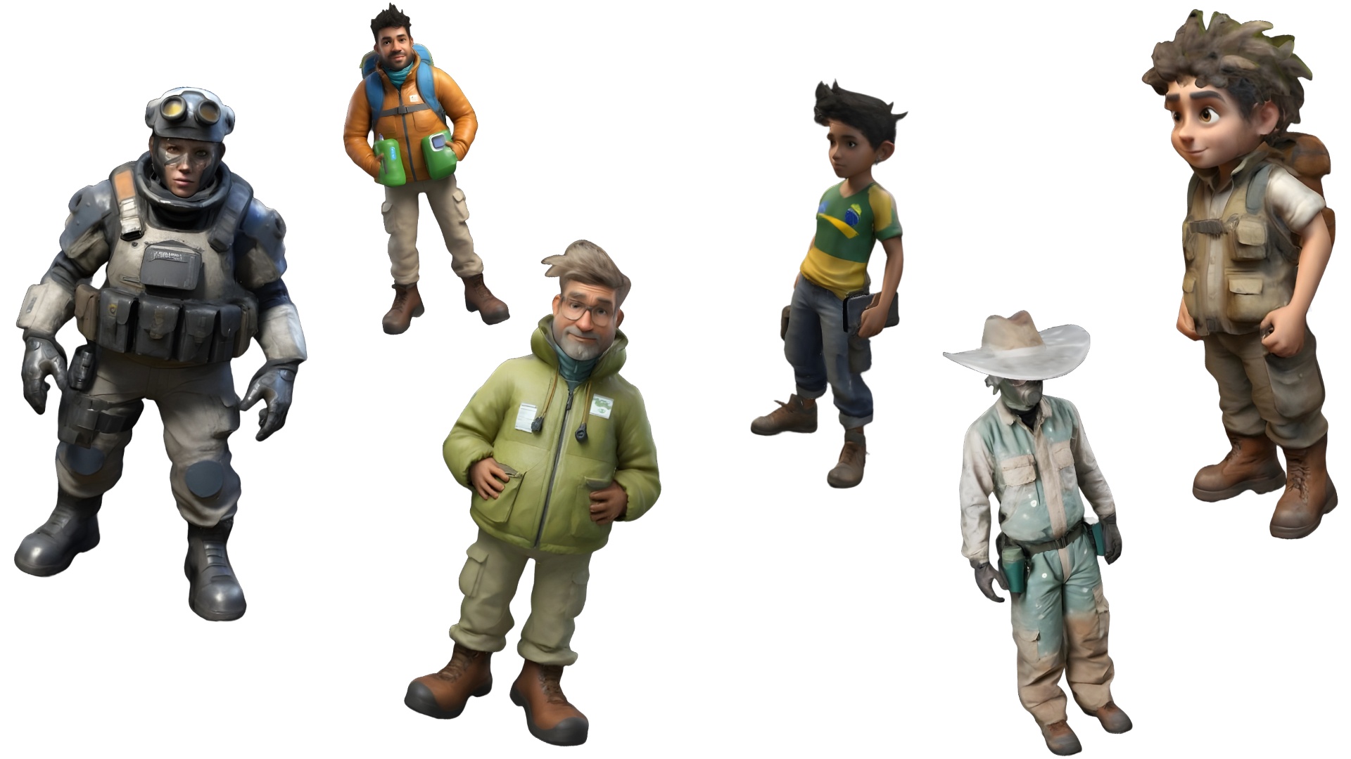 Adventure Character Collection | Fab