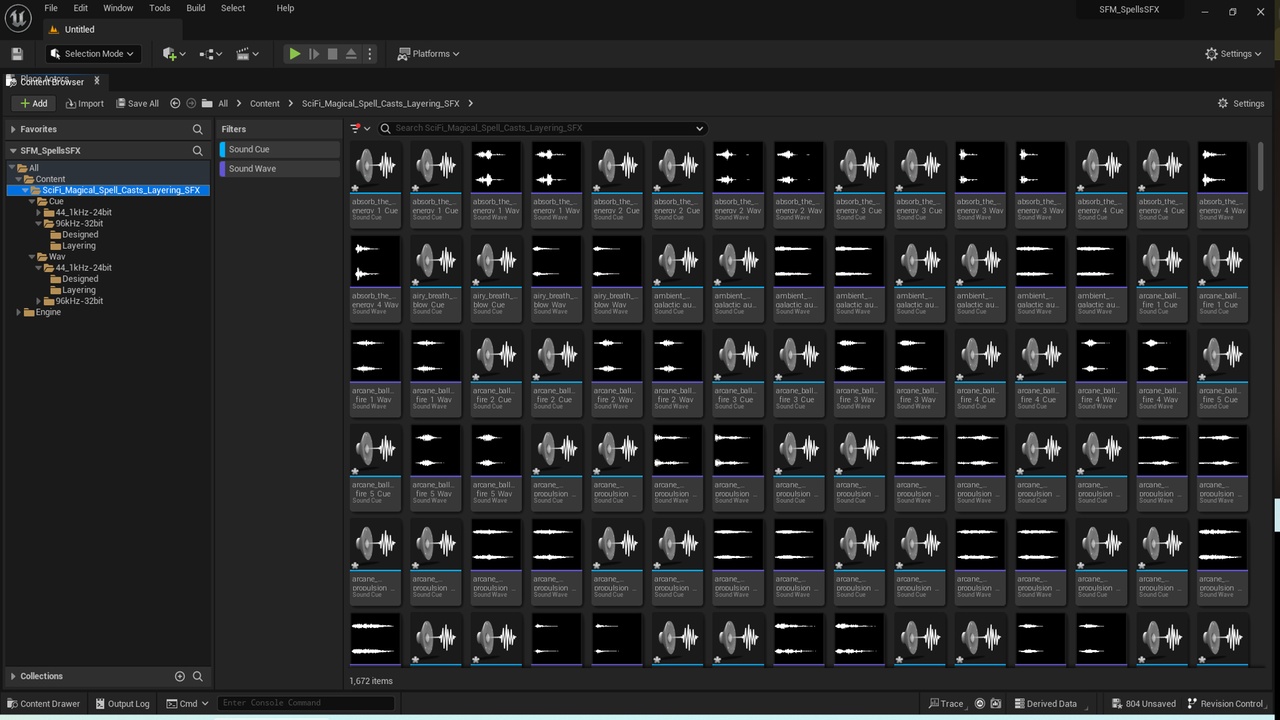 Media 1 for listing Sci-Fi Magical Spell Casts and Layering SFX