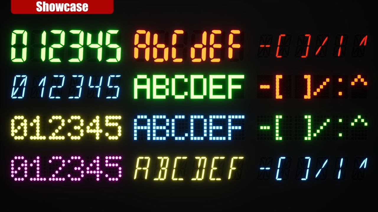 Media 1 for listing Segment Display Pack