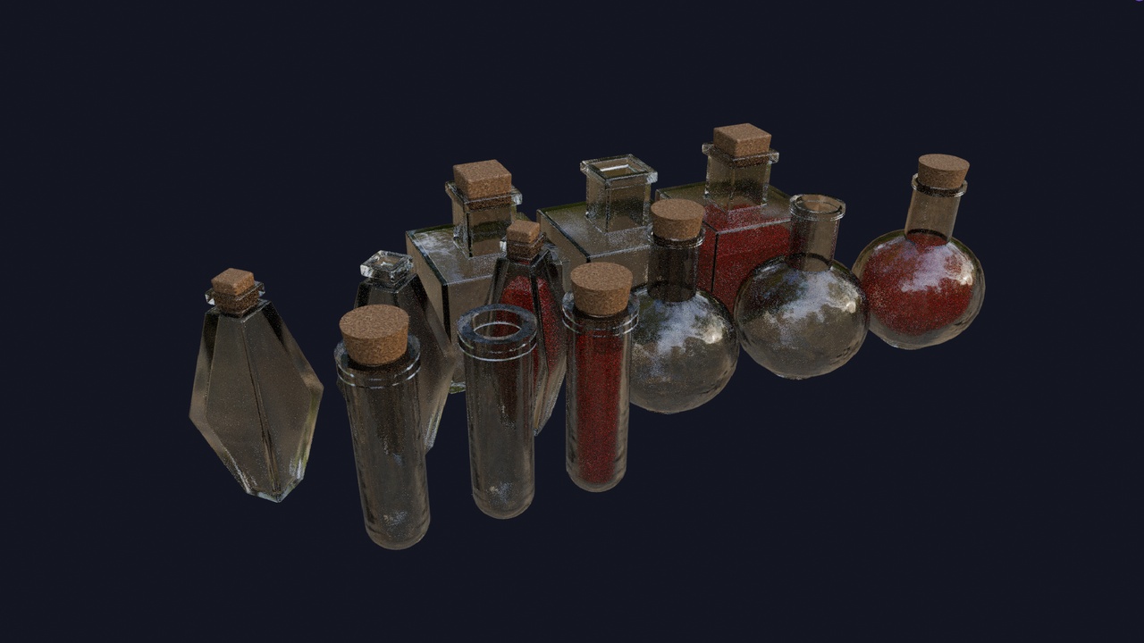 Media 1 for listing Medieval Potion Pack