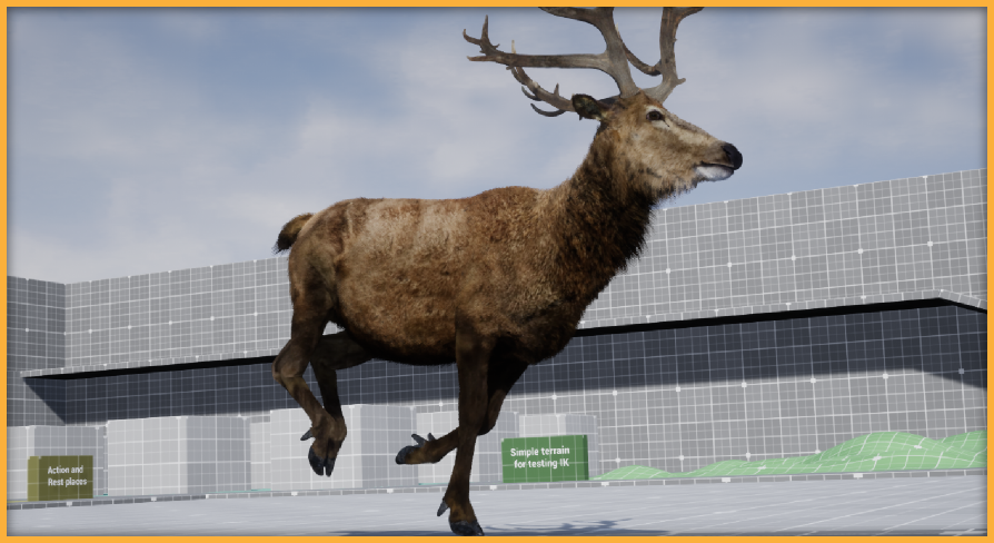 AnimX: Advanced Deer | Fab