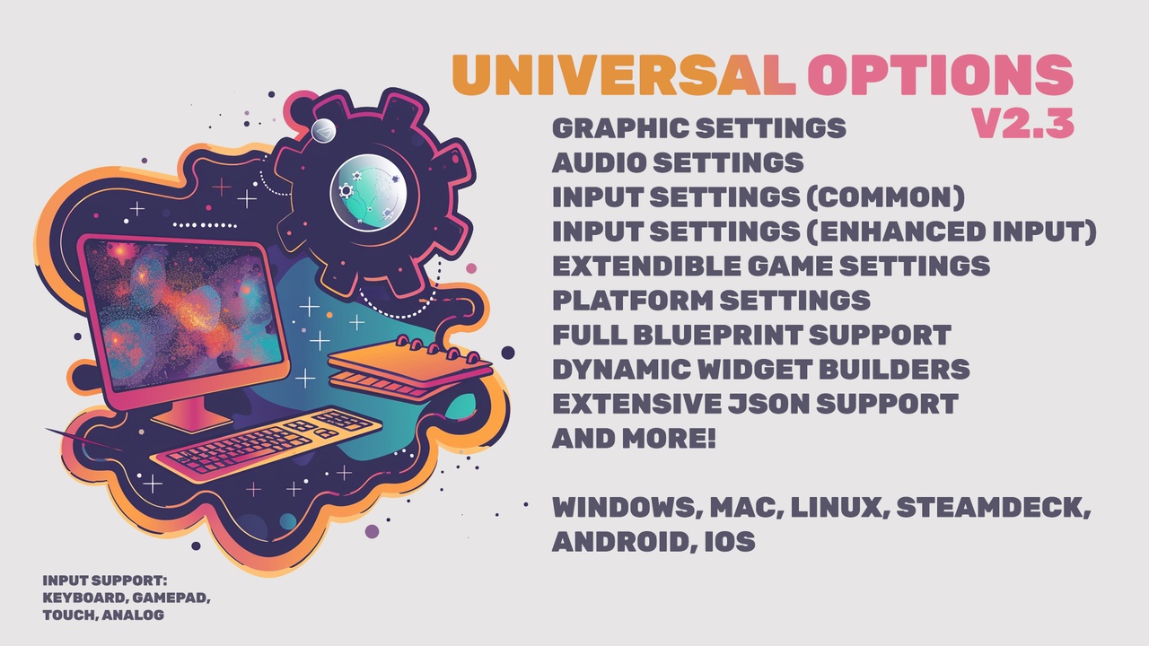Media 1 for listing Universal Options V2.4!