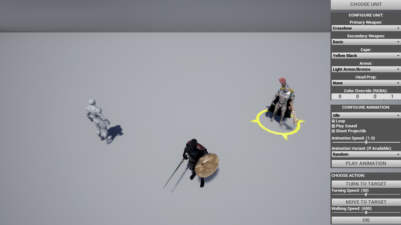 Media 1 for listing Top Down Character System With Fantasy Golems