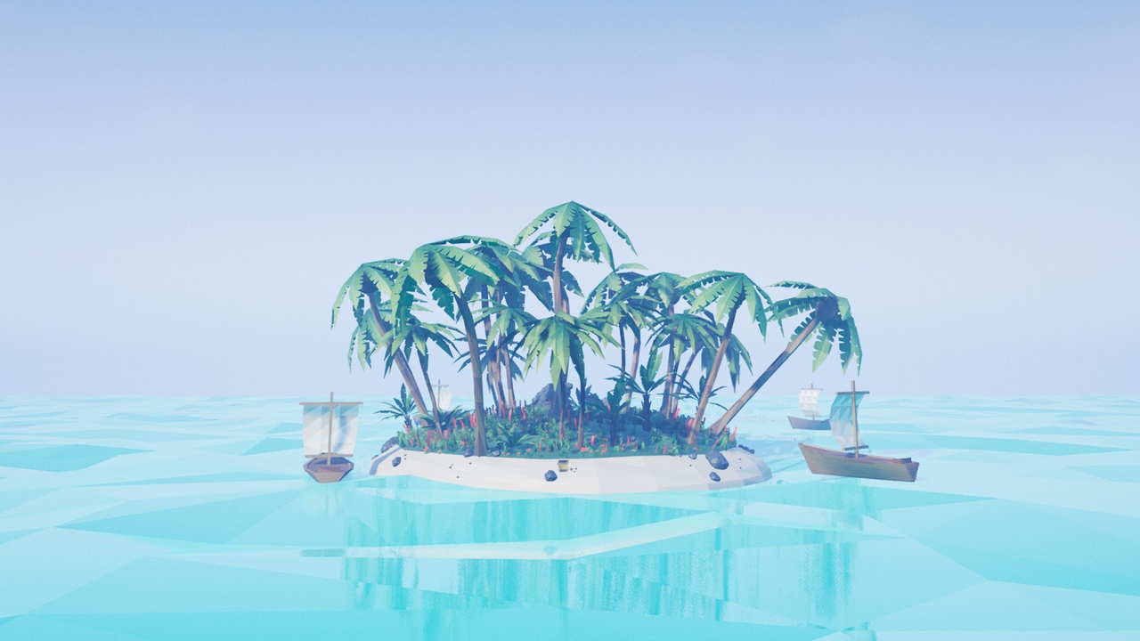 Media 1 for listing Low Poly Island