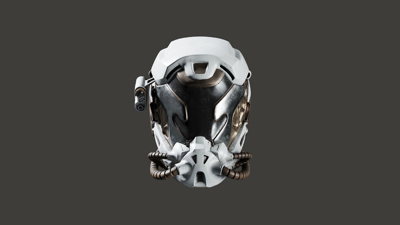 Media 1 for listing Sci-Fi Helmet 5