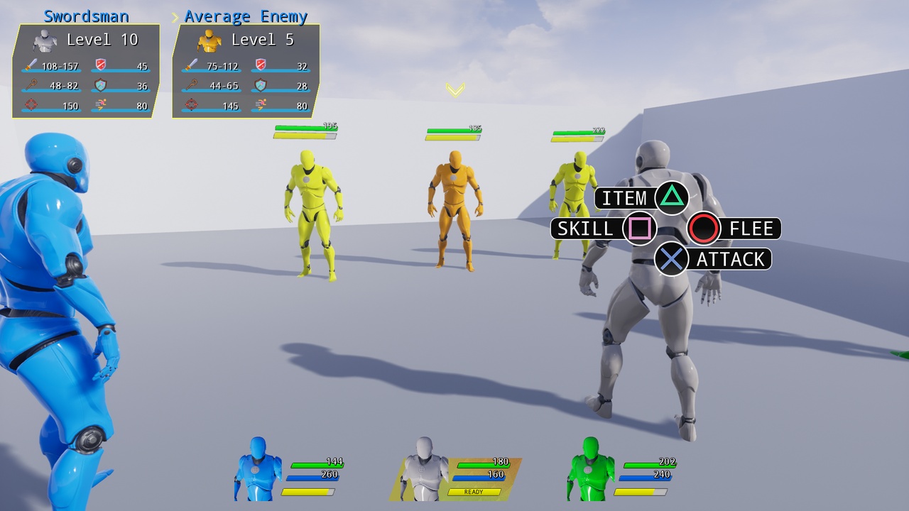 Multimedia 1 para anuncio Turn-Based jRPG Template